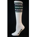 Custom-Woven Organic Cotton Sport Sock - Knee-High